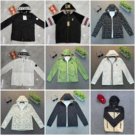 Gucci Moncler Prada new coat versatile fashion hooded casual jacket-4409